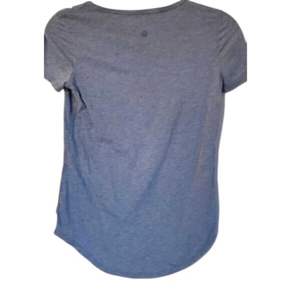 LULULEMON ATHLETICA Love Crew In Heathered Drop Water Size 4 - Picture 4 of 4